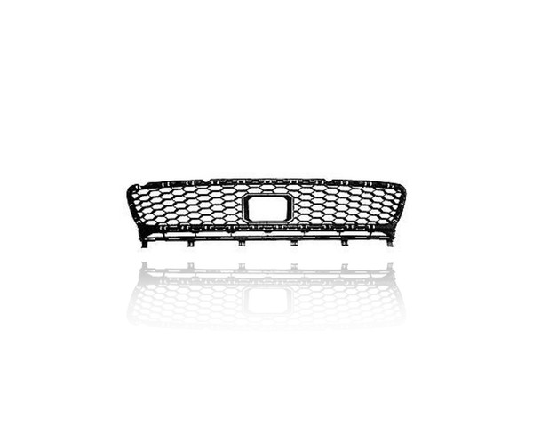 Grille - Compatible/Replacement for '15-17 Volkswagen VW GTI - Front Bumper Lower With Collision Warning Sensor Hole, Textured Black - 5G0853677D9B9