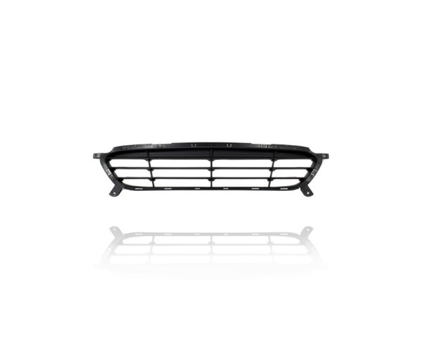 Grille - Compatible/Replacement for '12-14 Hyundai Accent Sedan/Hatchback - Front Bumper Lower, Textured Black - 865611R000