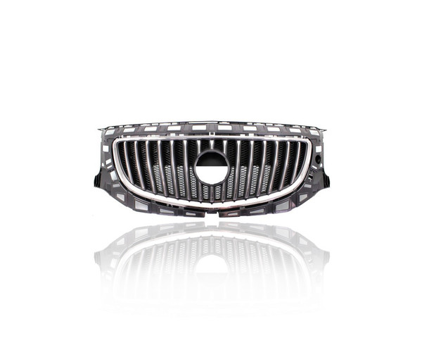 Grille - Compatible/Replacement for '11-11 Buick Regal Base/CXL/Premium, With Emblem Provision - 20977844