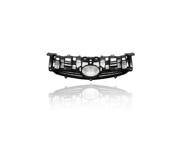 Grille - Compatible/Replacement for '10-11 Toyota Prius - Main Upper Emblem, Black Frame Insert, With Emblem Provision - 5311147020
