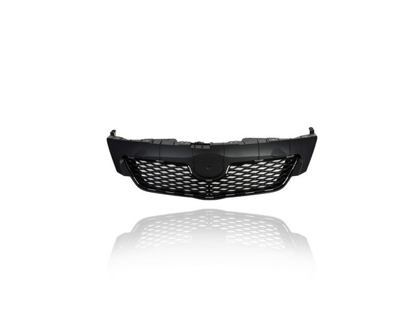 Grille - Compatible/Replacement for '09-10 Toyota Corolla - Main Upper, Black Frame Insert, With Emblem Provision - 5311102450