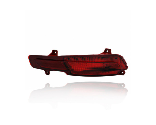 Bumper Reflector - Compatible/Replacement for '20-22 Kia Telluride LX/S - Rear - Right Hand - Passenger - 92406S9000