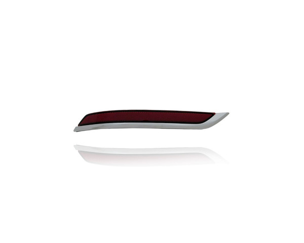 Bumper Reflector - Compatible/Replacement for '15-17 Acura TLX, 18-20 Base/2.4L-Only - Rear - Right Hand - Passenger - 33505TZ3A01