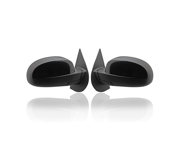 Door Mirror - Compatible/Replacement for '17-19 Ford Escape - Heated Without Signal Lamp & Blind Spot, Textured - Pair, Left Driver + Right Passenger Set - GJ5Z17682BA, GJ5Z17683BA