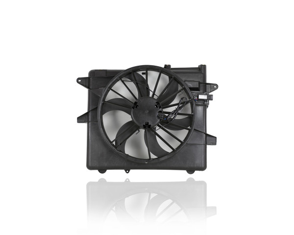 A/C Condenser Fan Assembly For FO3115152 05-14 Ford Mustang 07-12 Shelby GT500