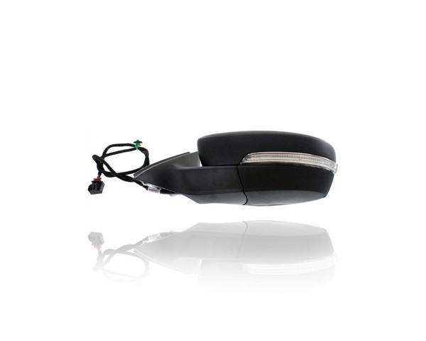 Door Mirror - Compatible/Replacement for '12-15 Volkswagen VW Passat 1.8t/2.5L/TDI/V6 - Powered, Heated With Memory/Signal Lamp - Left Hand - Driver - 561857507S9B9