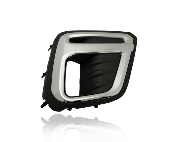 Fog Light Cover - Compatible/Replacement for '19-21 Subaru Forester Touring - Black Chrome - Right Hand - Passenger - 57731SJ120