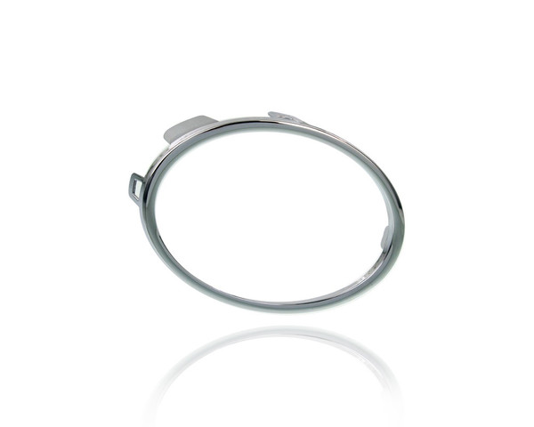 Fog Light Cover - Compatible/Replacement for '10-14 Volkswagen VW Golf Hatchback, 12-17 Tiguan (17-18 Limited) - Ring Molding Trim, Chrome - Right Hand - Passenger - 5K08531022ZZ