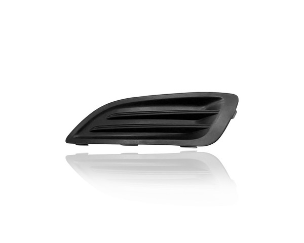 Fog Light Cover - Compatible/Replacement for '14-19 Ford Fiesta Sedan, 14-14 Hatchback S/Titanium/Se Without Body Kit - Textured, Black - Left Hand - Driver - D2BZ15266BA