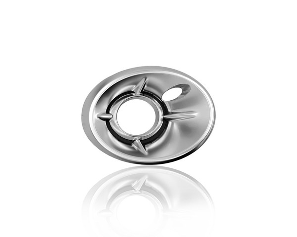 Fog Light Cover - Compatible/Replacement for '18-20 Mercedes-Benz GLA250 Without AMG-Styling - Bezel Chrome - Right Hand - Passenger - 15688082002A17