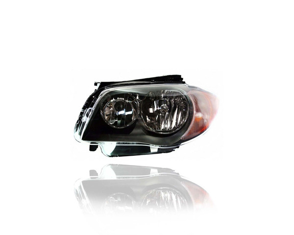 Headlight Assembly - Compatible/Replacement for '08-11 BMW 1-Series Coupe/Convertible 128i/135i - Halogen - Left Hand - Driver - 63116924667 - CAPA