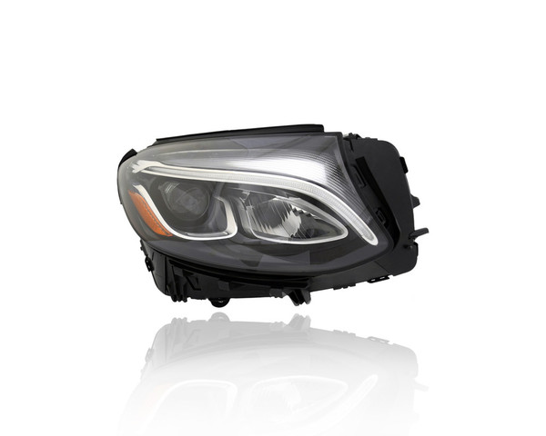 Headlight Assembly - Compatible/Replacement for '16-19 Mercedes-Benz GLC300 SUV, 17-19 Coupe/43 AMG - LED Without Adaptive - Right Hand - Passenger - 2539061401
