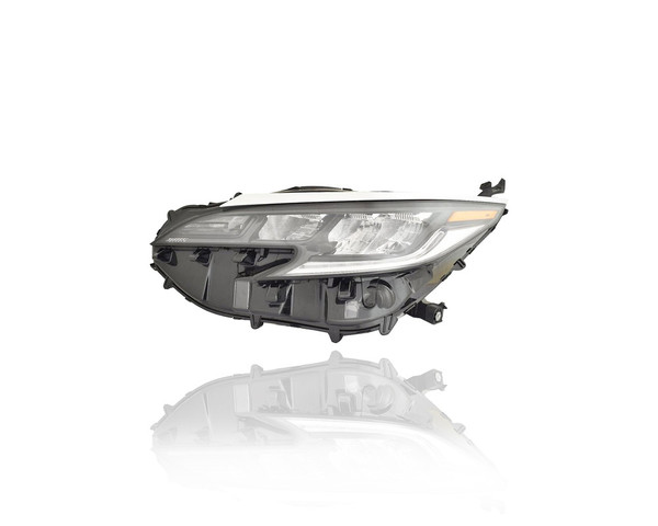 Headlight Assembly - Compatible/Replacement for '21-23 Toyota Sienna XSE - LED, Silver - Left Hand - Driver - 8115008110