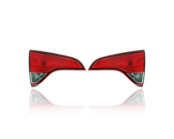 Tail Light Assembly - Compatible/Replacement for '14-15 Kia Sorento LX/EX-Only - Halogen, Inner Liftgate - Pair, Left Driver + Right Passenger Set - 924061U500, 924051U500