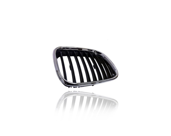 Grille - Compatible/Replacement for '00-03 BMW X5 - Chrome - Right Hand - Passenger, 51138402646