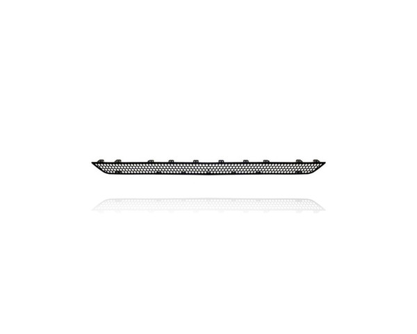 Grille - Compatible/Replacement for '98-05 Mercedes-Benz M-Class Without Round Lamp - Matte Black Textured - 1638851581, CAPA