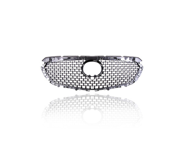 Grille - Compatible/Replacement for '18-21 Mazda Mazda6 Signature - Gray Frame Insert, Emblem Provision - GBVG50719