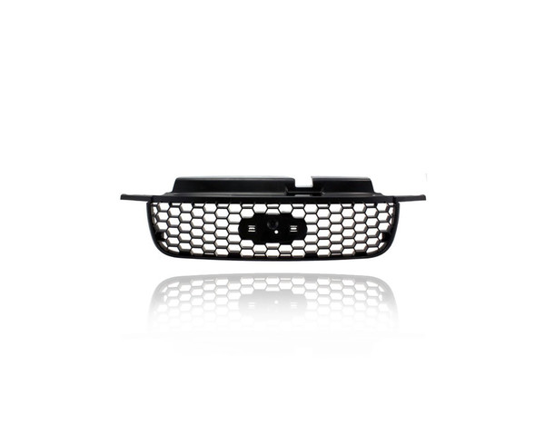 Grille - Compatible/Replacement for '05-07 Ford Escape - Black, Emblem Provision - 5L8Z8200AAB, CAPA