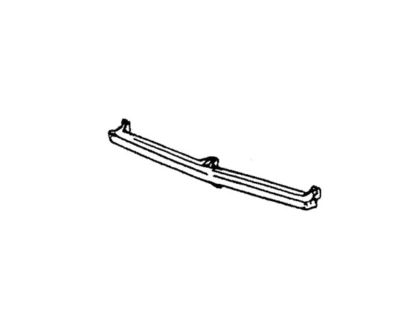 Grille - Compatible/Replacement for '85-88 Dodge Colt/Mitsubishi Mirage Sedan/Hatchback, 89-90 Wagon - Front Bumper Lower Black - MB377289