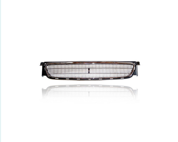 Grille - Compatible/Replacement for '96-97 Chrysler Town & Country, Emblem Provision - 4576896