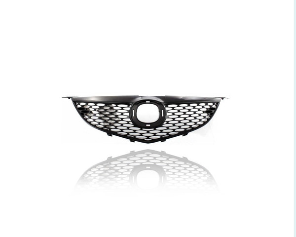 Grille - Compatible/Replacement for '04-06 Mazda Mazda3 Sedan i/Touring - Upper Emblem Black Frame Insert, Emblem Provision - BN8W50710B33