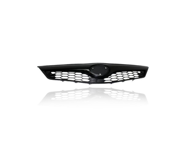Grille - Compatible/Replacement for '12-14 Toyota Camry/Hybrid SE/Sport - Upper Black, Emblem Provision - 5310106340C0, CAPA