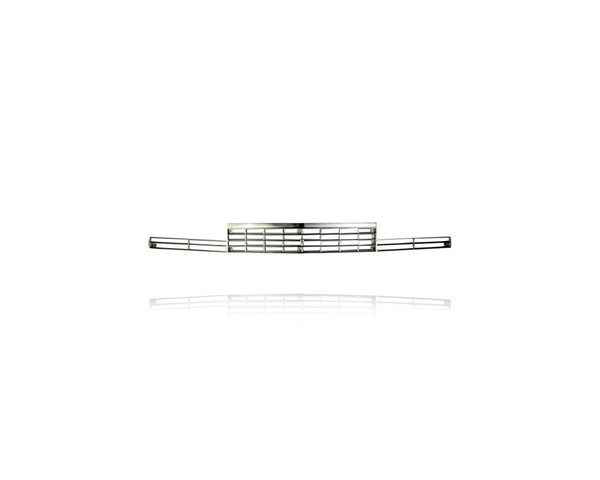 Grille - Compatible/Replacement for '82-83 Chevrolet Celebrity - Chrome/Silver, Emblem Provision - 14026989