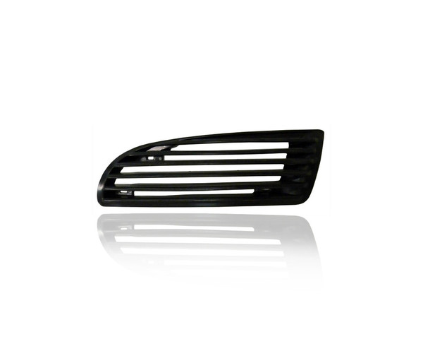 Grille - Compatible/Replacement for '97-98 Mitsubishi Galant - Black Frame Insert - Right Hand - Passenger, MR763046