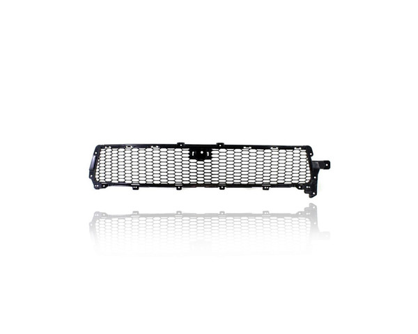 Grille - Compatible/Replacement for '10-13 Mitsubishi Outlander - Front Lower Black, Emblem Provision - 6402A199