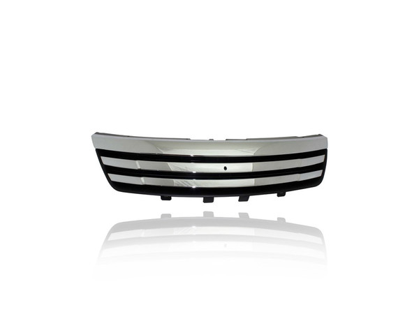 Grille - Compatible/Replacement for '07-09 Suzuki XL7 - Upper Chrome Trim, Black Insert, Emblem Provision - 7174078J00