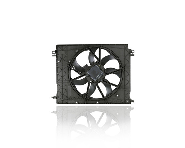 Dual Radiator and Condenser Fan Assembly - Compatible/Replacement for '21-23 Toyota Sienna 4Cy 2.5L With Brushless Motor - 16360F0150