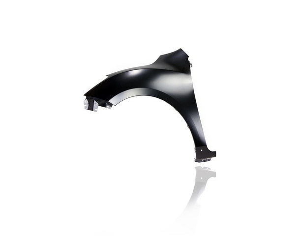 Fender - Compatible/Replacement for '10-11 Mazda Mazda3 Sedan/Hatchback 2.0/2.5L With Side Marker/Splash Guard Hole, Without Side Spoiler Hole - Front Left, BBP852211B CAPA