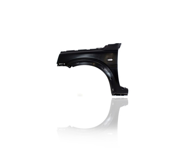 Fender - Compatible/Replacement for '02-05 Land Rover Freelander With Side Lamp Hole, Matte Black - Front Left, ASB490130