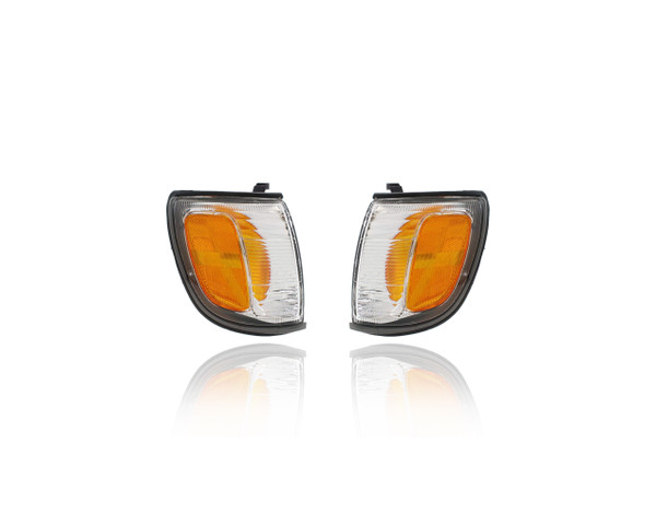 Cornering Light Assembly For TO2521157; TO2520157 99-02 Toyota 4Runner - Pair Left and Right