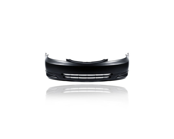 Bumper Cover - Compatible/Replacement for '02-04 Toyota Camry Base/LE - Front, Primed Without Foglamp Hole, 52119AA904 CAPA