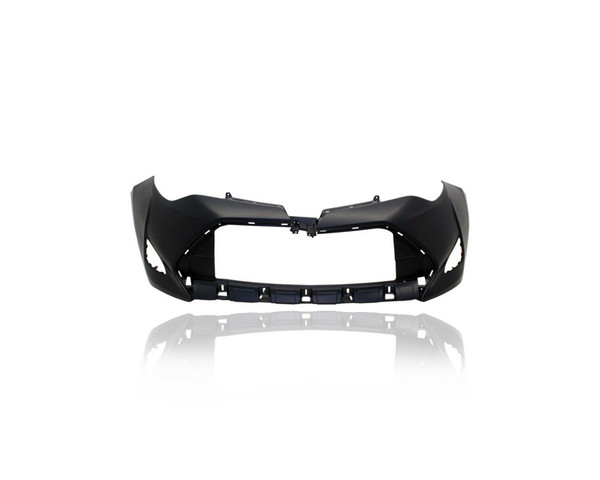 Bumper Cover - Compatible/Replacement for '17-19 Toyota Corolla Sedan L/LE/Eco/XLE - Front Primed, 5211903907 CAPA