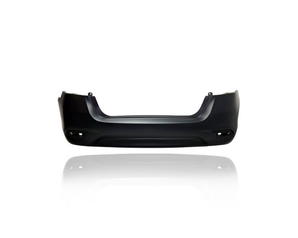 Bumper Cover - Compatible/Replacement for '16-19 Nissan Sentra S/FE/SV/SL - Rear, Primed (Standard Type), 850223YU0J