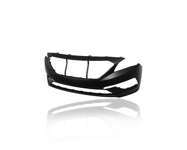 Bumper Cover - Compatible/Replacement for '15-17 Hyundai Sonata Base/SE/Eco, 15-15 Limited 2.4L - Front, Primed, 86511C2000