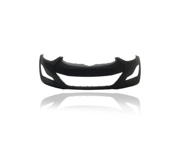 Bumper Cover - Compatible/Replacement for '14-16 Hyundai Elantra Sedan (USA-Built) - Front, Primed, 865113Y500 CAPA