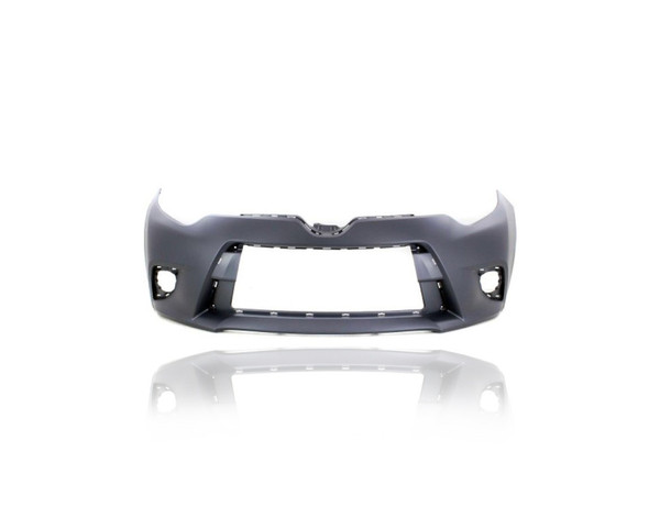 Bumper Cover - Compatible/Replacement for '14-16 Toyota Corolla L/LE/Eco - Front, Primed, 5211903904