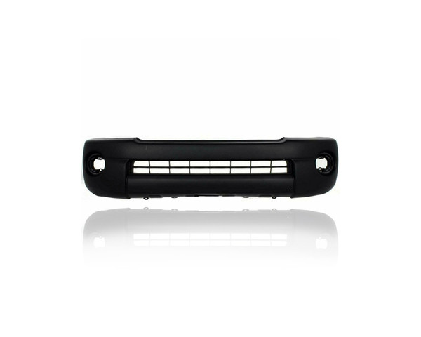 Bumper Cover - Compatible/Replacement for '05-11 Toyota Tacoma PreRunner - Front, Textured With Sideflare Hole, Without Spoiler Hole, 5211904040 CAPA