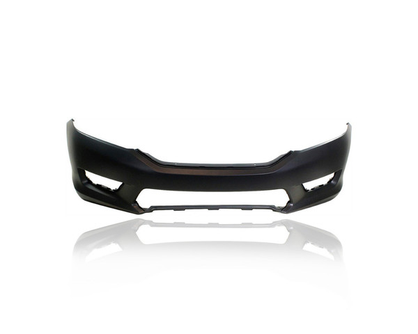 Bumper Cover - Compatible/Replacement for '13-15 Honda Accord/Hybrid Sedan - Front Primed, 04711T2AA90ZZ CAPA