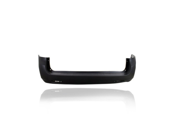 Bumper Cover - Compatible/Replacement for '11-20 Toyota Sienna Base/L/LE/XLE/Limited - Rear, Primed Without Sensor Hole, 5215908902
