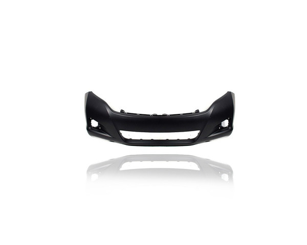 Bumper Cover - Compatible/Replacement for '09-16 Toyota Venza Base/LE/XLE - Front, Primed Without Sensor Hole, 521190T900 CAPA
