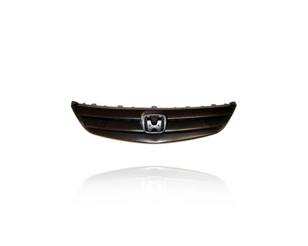 Grille For 71121S5A003ZC 01-03 Honda Civic Sedan - Front, Primed, With Emblem Provision