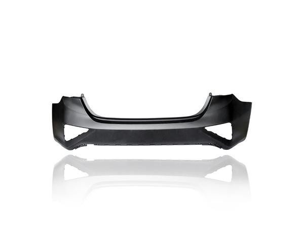Bumper Cover - Compatible/Replacement for '19-21 Kia Forte Sedan FE/LX/LXS/S/EX/GT Line - Rear, Primed Without Sensor Hole, 86611M7000