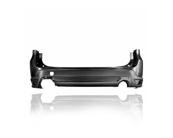 Bumper Cover - Compatible/Replacement for '19-23 Subaru Forester Base/Premium/Limited - Rear, Primed Without Sensor Hole, 57704SJ301
