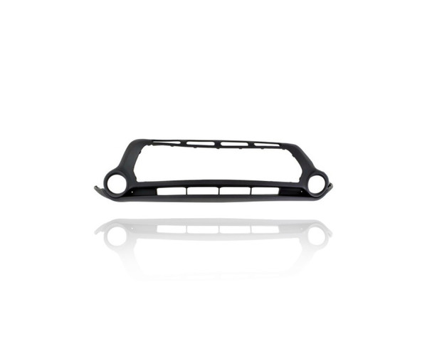Bumper Cover - Compatible/Replacement for '14-16 Kia Soul Base/Plus - Front Center Trim Panel, Lower Textured, 86512B2000 CAPA