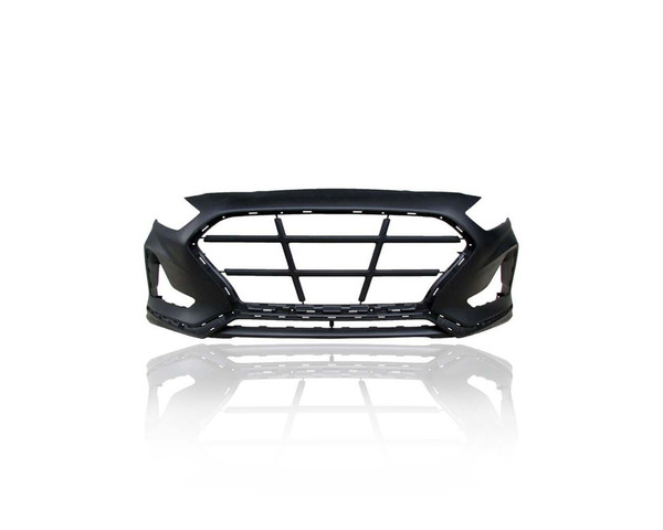 Bumper Cover - Compatible/Replacement for '18-19 Hyundai Sonata SE/ECO, 18-18 Sonata SEL/Limited 2.4L - Front, Primed, 86511C2AA0 CAPA