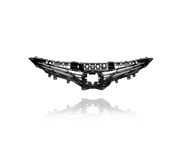 Grille - Compatible/Replacement for '21-23 Toyota Camry/Hybrid L/LE/XLE - Main Upper, Black Frame Insert - 5310106F30